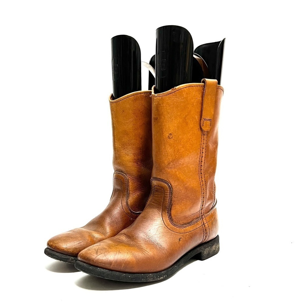 RED WING | Vintage 1990s women’s honey brown leather western style roper boots
